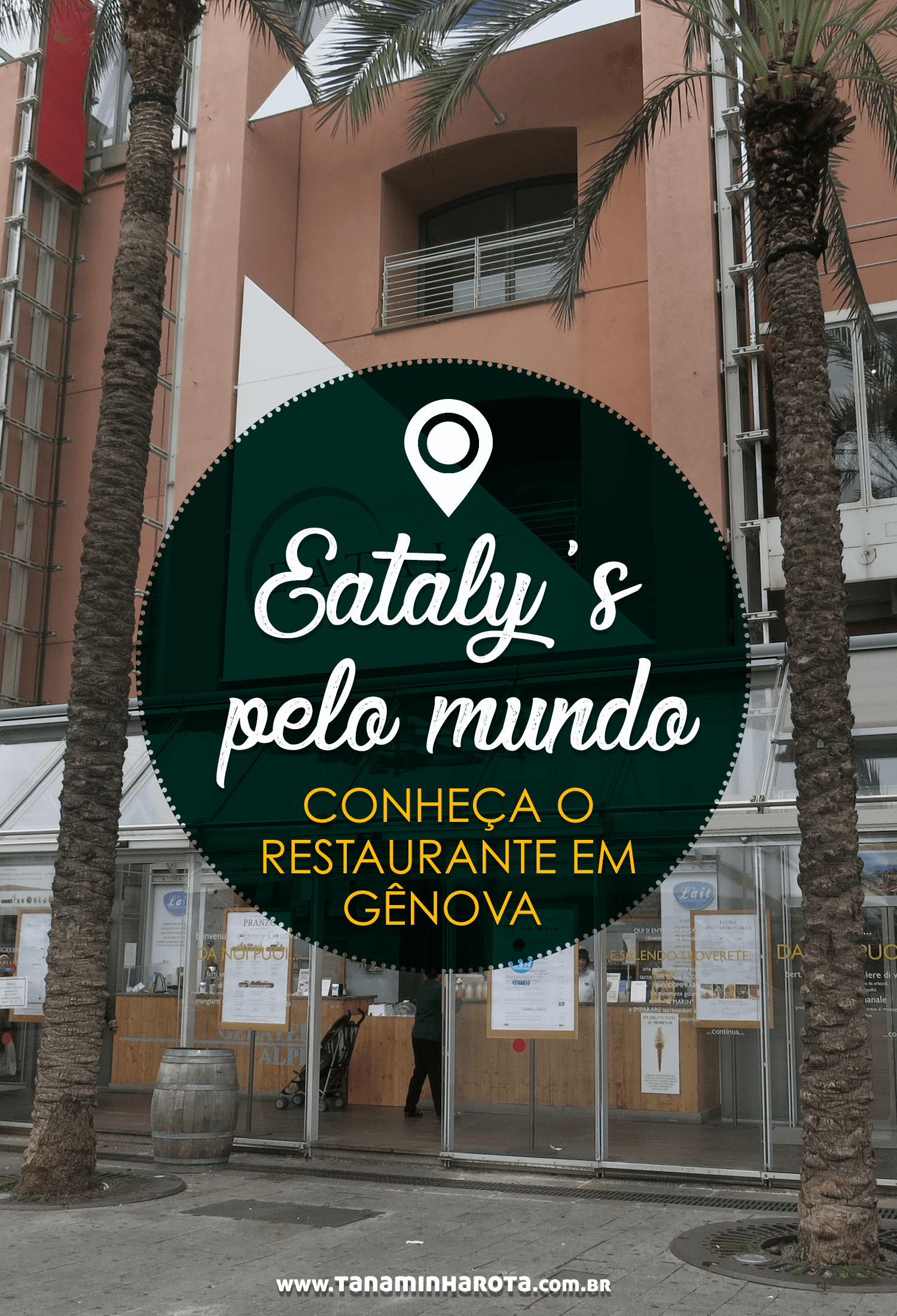 Conheça outras unidades de restaurantes Eataly pelo mundo! A unidade de Gênova tem várias opções deliciosas! #genova #gastronomia #italia #europa