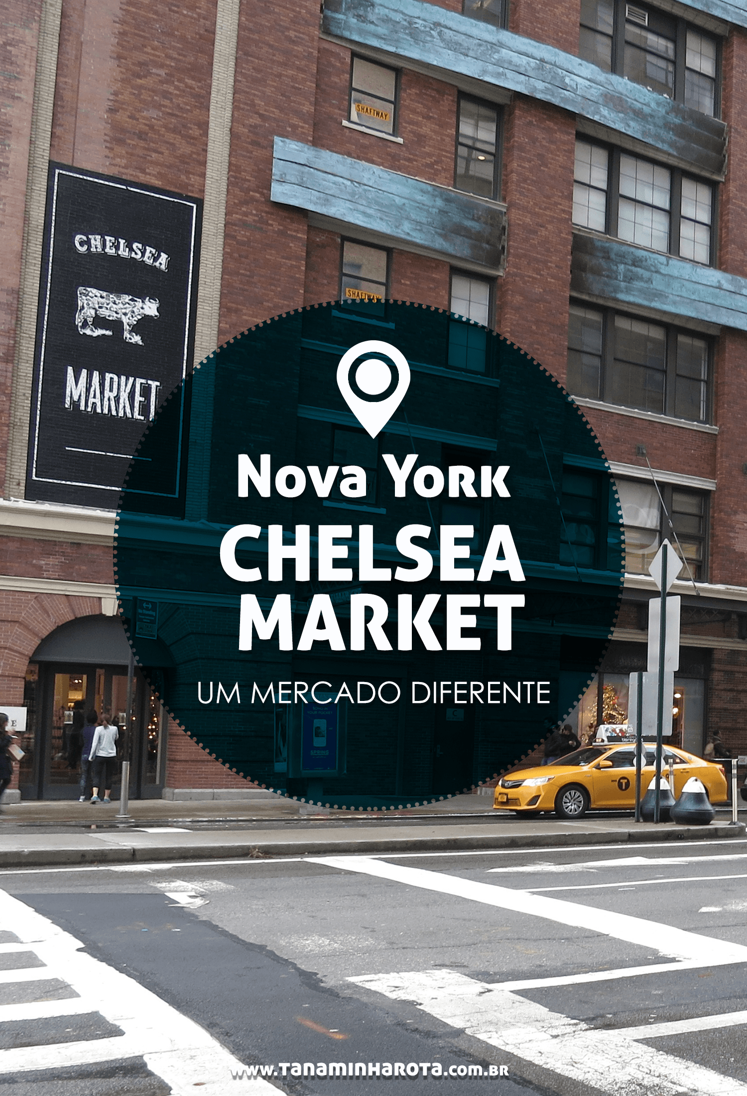 Montando seu roteiro para a Big Apple? Então você precisa incluir o Chelsea Market, em Nova York! Um mercado super interessante com várias lojas e retaurantes! #novayork #estadosunidos #viagem