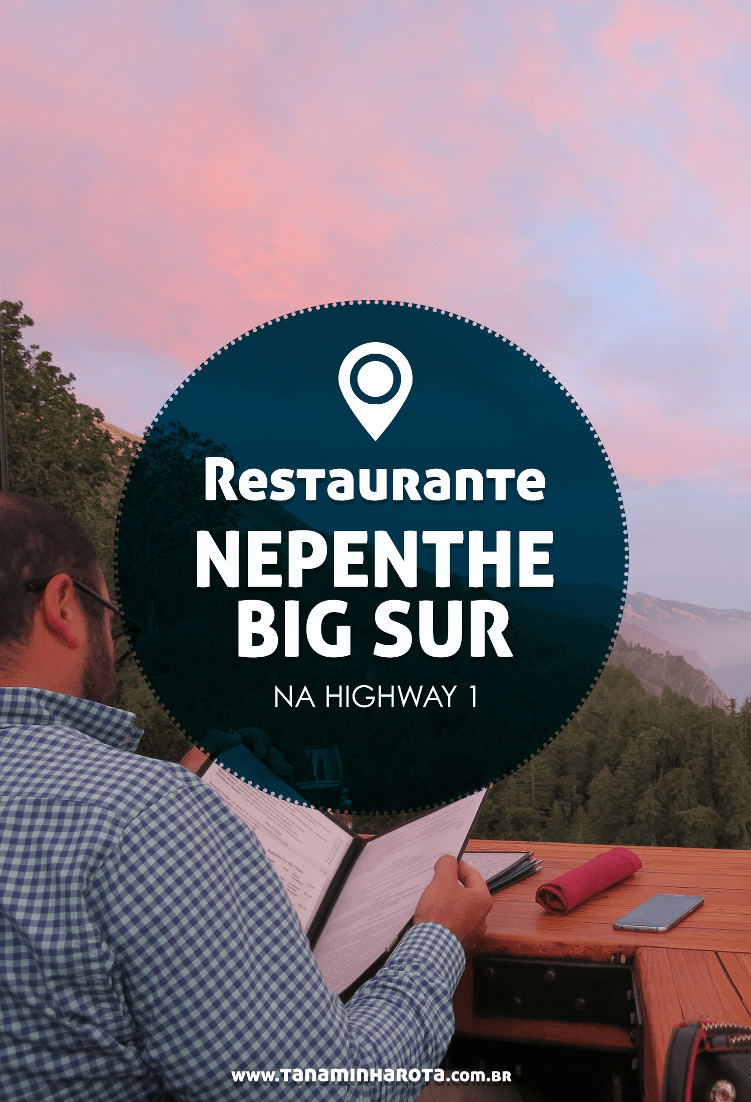 Procurando por um restaurante para comer na Highway 1? Então você precisa conhecer o Nepenthe Big Sur! #california #estadosunidos #gastronomia #viagem