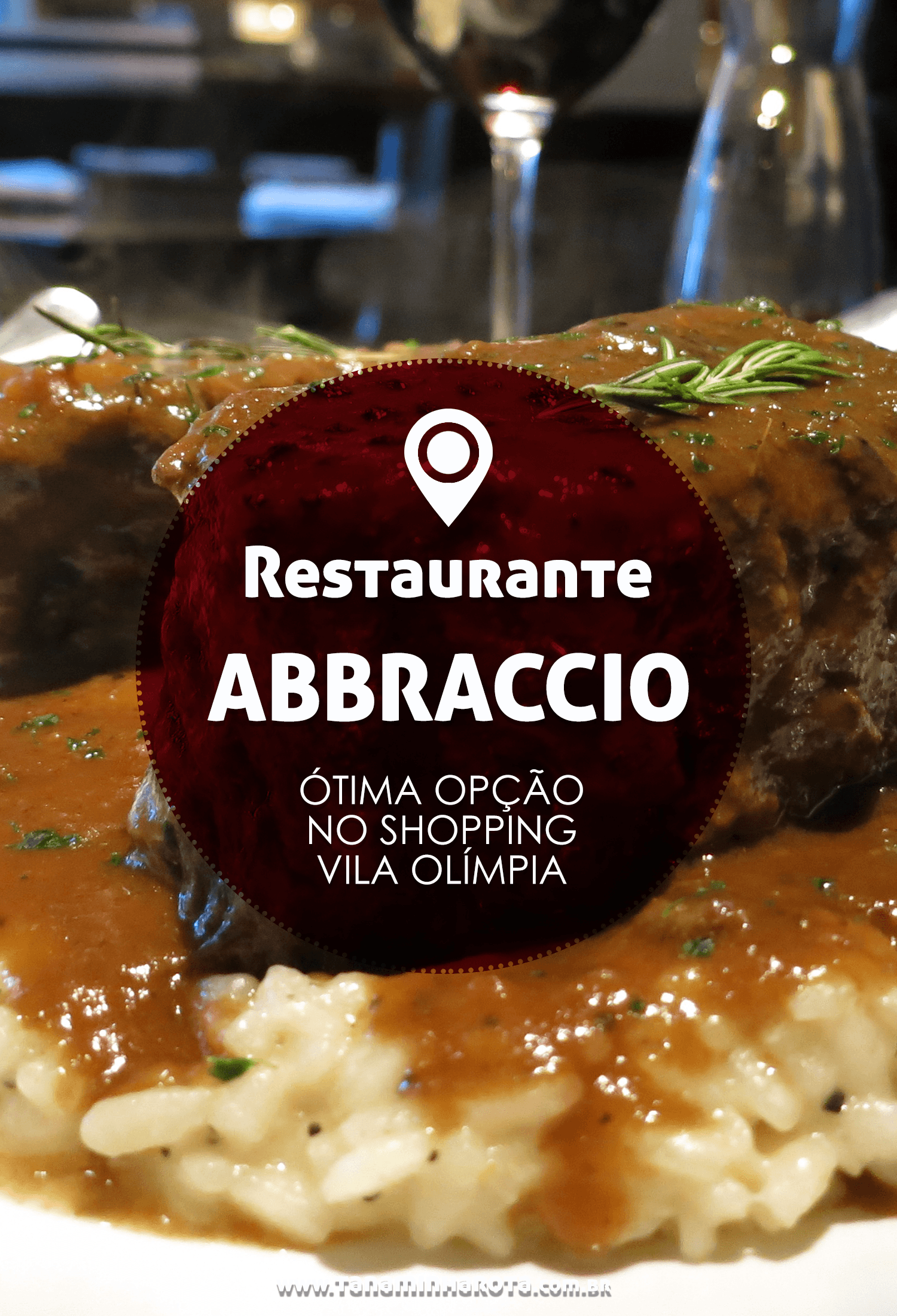 Não sabe onde comer no shopping Vila Olímpia? Então conheça o restaurante Abbraccio, com pratos deliciosos!
