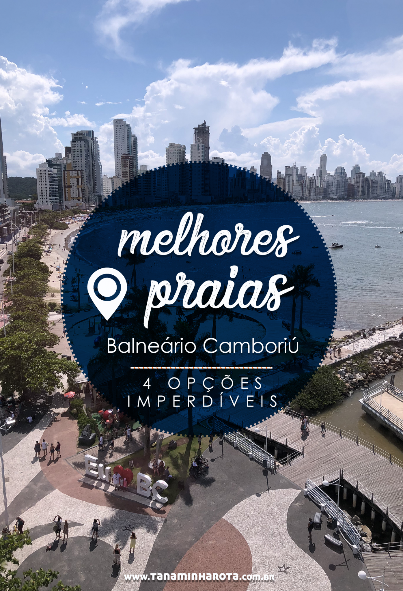 Descubra as melhores praias de Balenário Camboriú nesse post! Dicas de 4 opções imperdíveis para aproveitar a cidade! #balneariocamboriu #santacatarina #praia #viagem #brasil