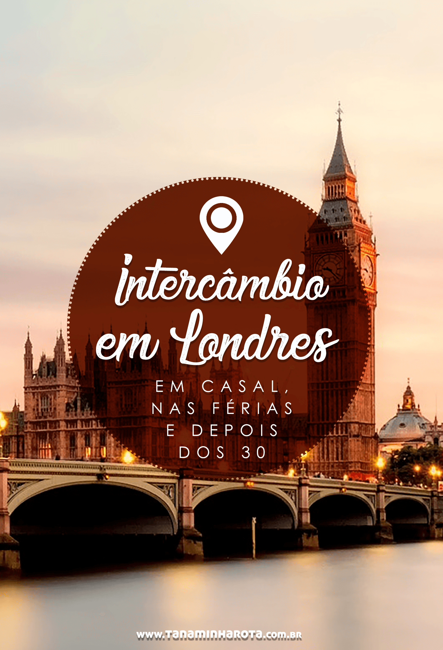 Pensando em fazer um intercâmbio em Londres? Então leia tudo sobre a nossa próxima experiência, um intercâmbio de casal com mais de 30 anos na terra da rainha! #intercambio #londres #europa #casal #viagememcasal #viagem